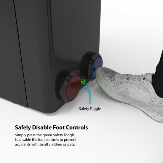 NEW!! TOUCHLESS Bottleless Water Cooler Hot & Cold Filtered Water Dispenser