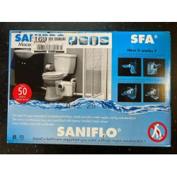 Sanipro Macerator Unit system SFA Saniflo NIB