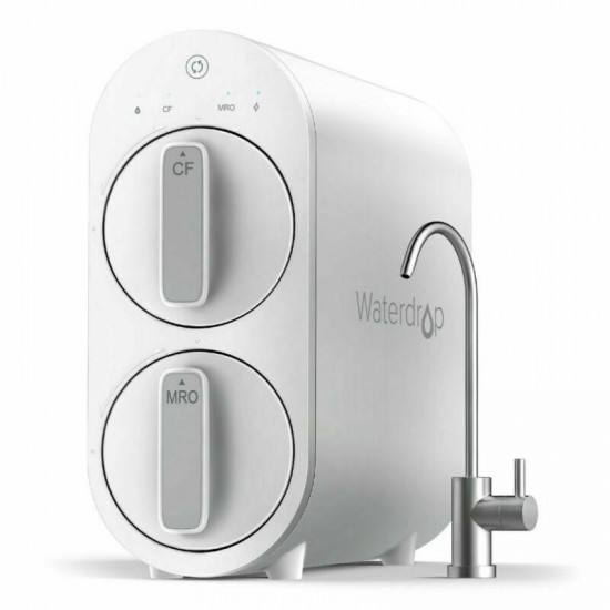 Tankless Reverse Osmosis Water Filtration System 400 GPD,1:1Drain Ratio,5-Stage