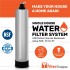 Whole House Water Filter System UDFCarbon Manual Backwash Valve POE: .75 CU FT