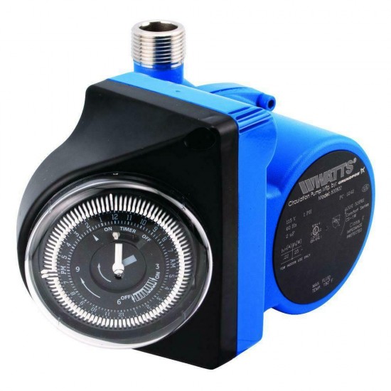 hot water recirculating system with built-in timer