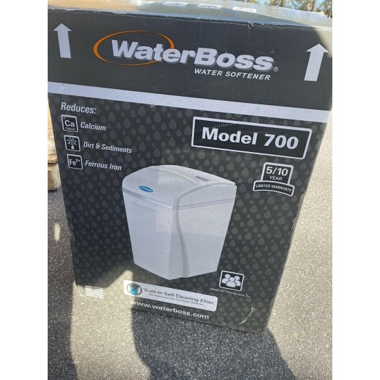 Water Softener Purification System Shower Head Waterboss 22,000-Grain Capacity