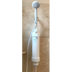 SHOWER WATER SOFTENER -filters don't remove hard water but the ShowerStick does!