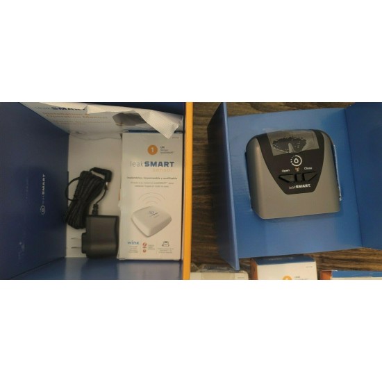 LeakSmart Smart Water Supply Kit w/Automatic Water Shut-Off  w/total of 6 sensor