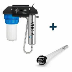 Viqua IHS10-D4 Bundle: 12 gpm UV Water Filter System + Extra UV Replacement Lamp