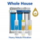 Whole House Heavy Metal Water Filter – 3 Stage Home Water Filtration System