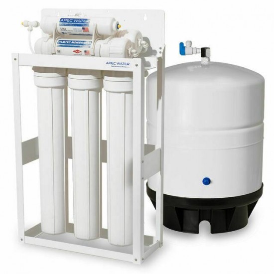APEC 180 GPD Light Commercial Reverse Osmosis Water Filter System with 14G Tank