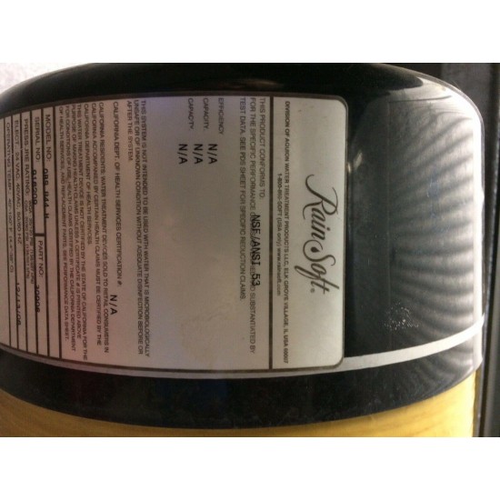 RainSoft GOLD Series Water Treatment / Softening system/whole house system.