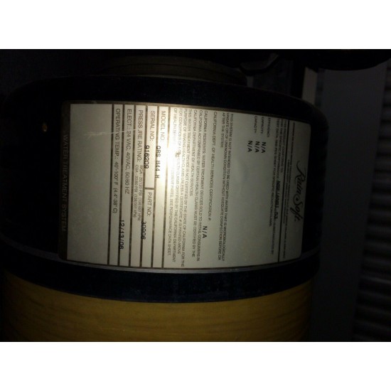 RainSoft GOLD Series Water Treatment / Softening system/whole house system.