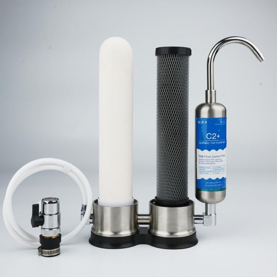 Countertop Drinking Water Filtration System Home Water Filter Purifier BPA Free