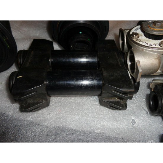 COMPLETE!!  Fleck 9100 Twin Water Softener Valve With Choice of Bypass