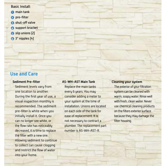 Austin Spring by Aquasana Whole House Salt-Free Water Softener 10