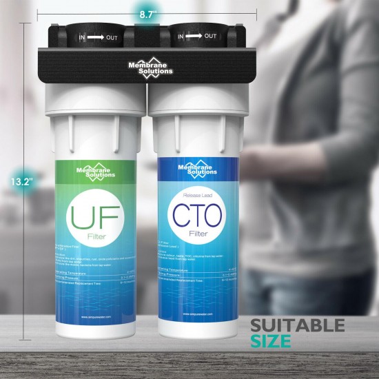 Reverse Osmosis Water Filtration Filter System Under Sink/Countertop/Whole House