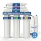 4 Pack 6-Stage Reverse Osmosis Alkaline Mineral Water Filter System 100GPD