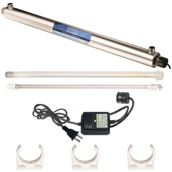 55W Ultraviolet Sediment and Carbon Well Water Filter Purifier Sterilizer