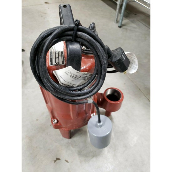 LIBERTY PRG102A-2 GRINDER PUMP WITH PIGGY BACK FLOAT - New See Description!
