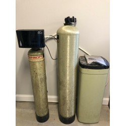 Complete RainSoft EC4 Series Water Softener Treatment System With Salt Tank