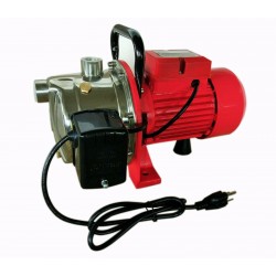 Shallow Well Jet Pump &Pressure Switch, 1 HP 18 GPM, Stainless Steel, 115/230V