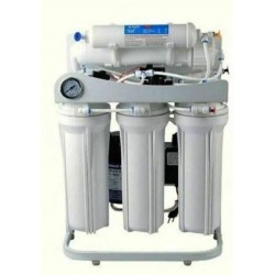 5 Stage w/ Booster Pump Complete 75 GPD Reverse Osmosis Water Filtration System