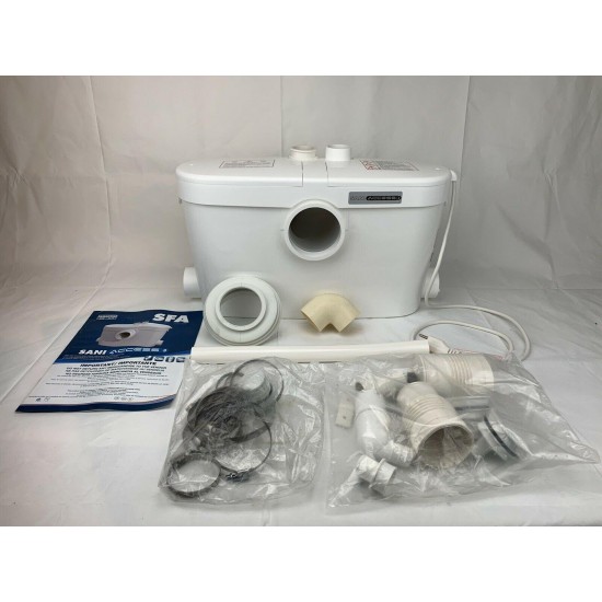 Saniflo White Saniaccess3 Macerating Pump