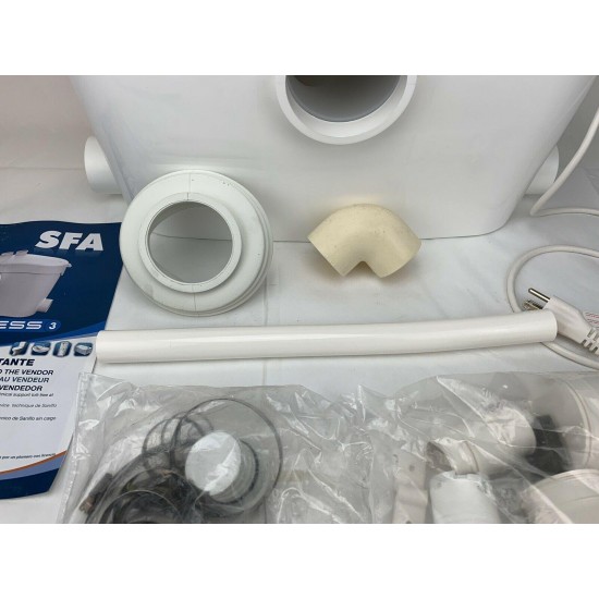 Saniflo White Saniaccess3 Macerating Pump