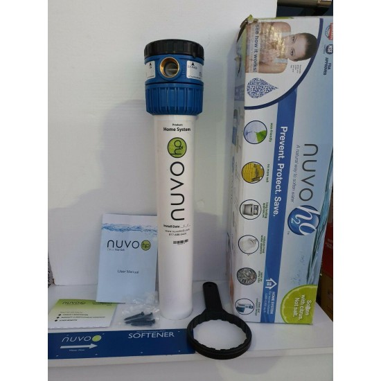 NuvoH2O Home Whole House Salt-Free Eco-Friendly Water Softener/Conditioner Syste