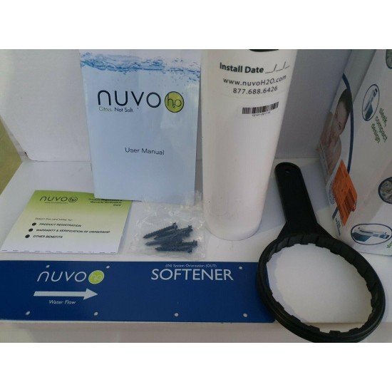 NuvoH2O Home Whole House Salt-Free Eco-Friendly Water Softener/Conditioner Syste