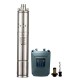 Solar Screw Deep Well Submersible Pump 525FT Max Lift Stainless Steel Solar Pump