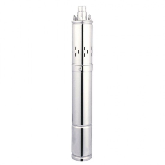 Solar Screw Deep Well Submersible Pump 525FT Max Lift Stainless Steel Solar Pump