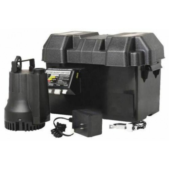 NEW WAYNE ESP25 BATTERY POWERED BACK UP SUMP PUMP KIT & SWITCH 12 VOLT 3179991