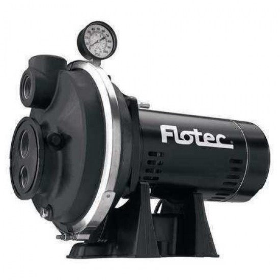 FLOTEC FP4322 Jet Pump, Convertible, 115/230V, 3/4HP