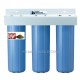 BIG BLUE 20'' Whole House Water Filter System Sediment/Carbon Block/ KDF 55 /GAC