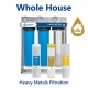 Whole House Water Filter System Carbon KDF Sediment 3 Stage Filtration 4.5