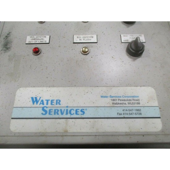 Water Services Corp Reverse Osmosis Controller TFBG12600 Used
