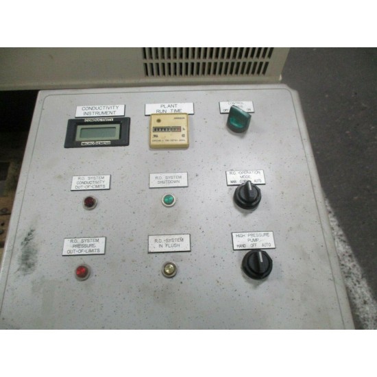 Water Services Corp Reverse Osmosis Controller TFBG12600 Used