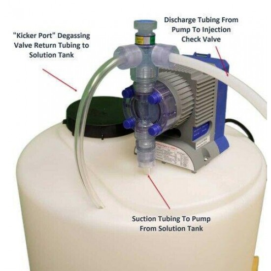 Hydrogen Peroxide Proportional Flow Well Water J-PRO-22