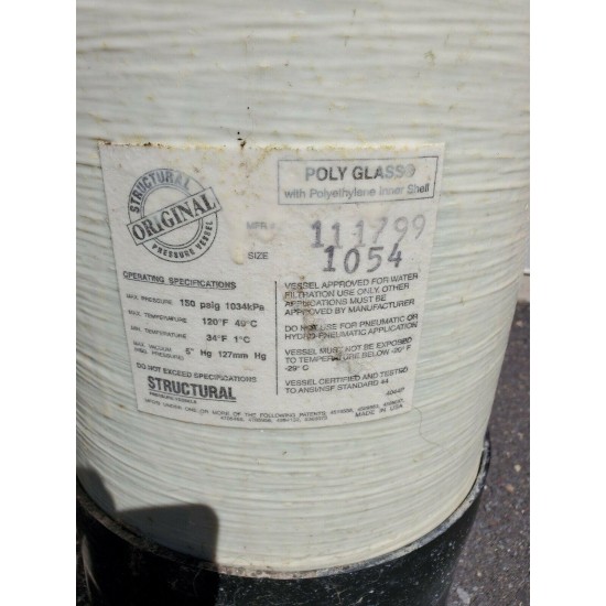 Autotrol 255/440i water treatment system Water Softener brine tank