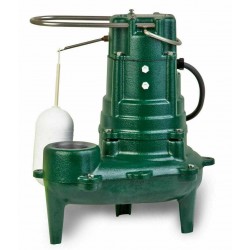 Zoeller 267-0001 AUTOMATIC Sewage or Dewatering Pump 0.5 HP - M267 Series