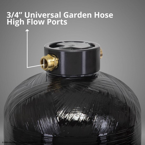 Portable RV Water Softener Pro Grade 16,000 Grain, Trailers, Boats, Car Washing