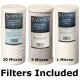 Triple Whole House City & Well Water Filter Big Blue Size 4.5 x 10