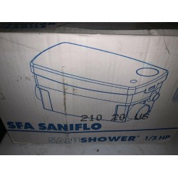 Saniflo 010 SANISHOWER .2 HP Gray Water / Drain Water Pump for Shower and Sink