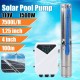 4'' DC Solar Water Pump Submersible Deep Well Water Pump with MPPT Controller