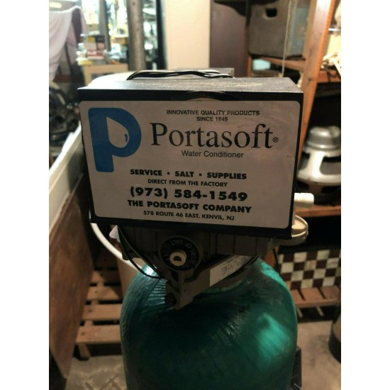 Portasoft Water Softener / Conditioner & Salt Bin - Model 400- GREAT Filtration!