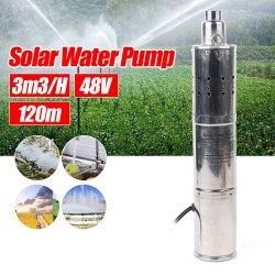 Solar Water Pump 48V DC Submersible Well Water Pump with MPPT Controller Sale