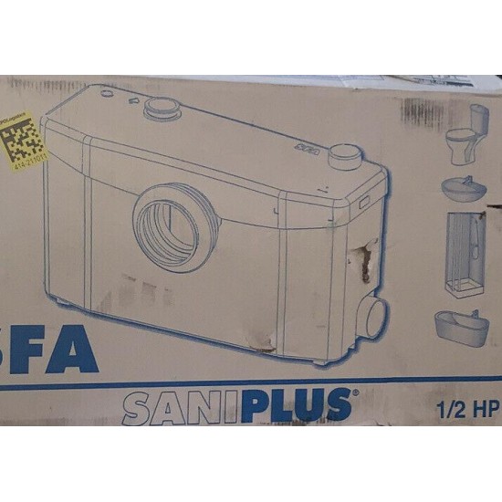 Saniflo SaniPlus 0.5 HP 115-Volt Macerator Pump ( Free Shipping! )