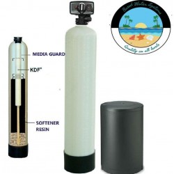 Well Water Softener - Iron Buster - Fine Mesh Resin - KDF85 Media Guard - Fleck