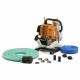 Generac 2HP 1 In. Gas Powered Clean Water Pump with Hose Kit