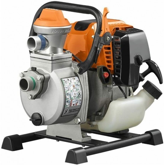 Generac 2HP 1 In. Gas Powered Clean Water Pump with Hose Kit