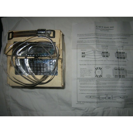 GMX Model 8000 Magnetic Fluid Conditioner