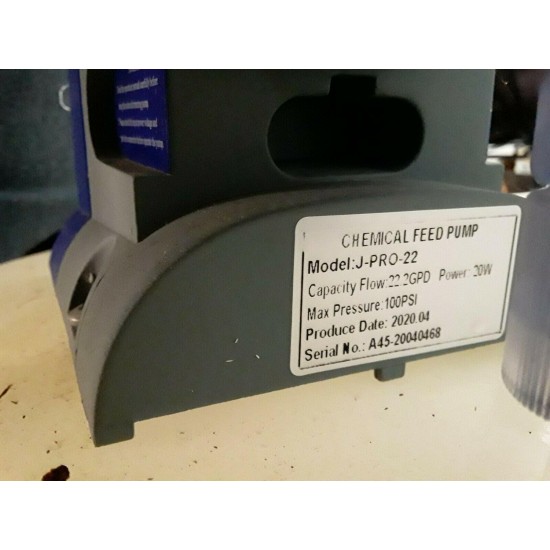 J-PRO-22 DUAL VOLTAGE METERING PUMP 110-230V